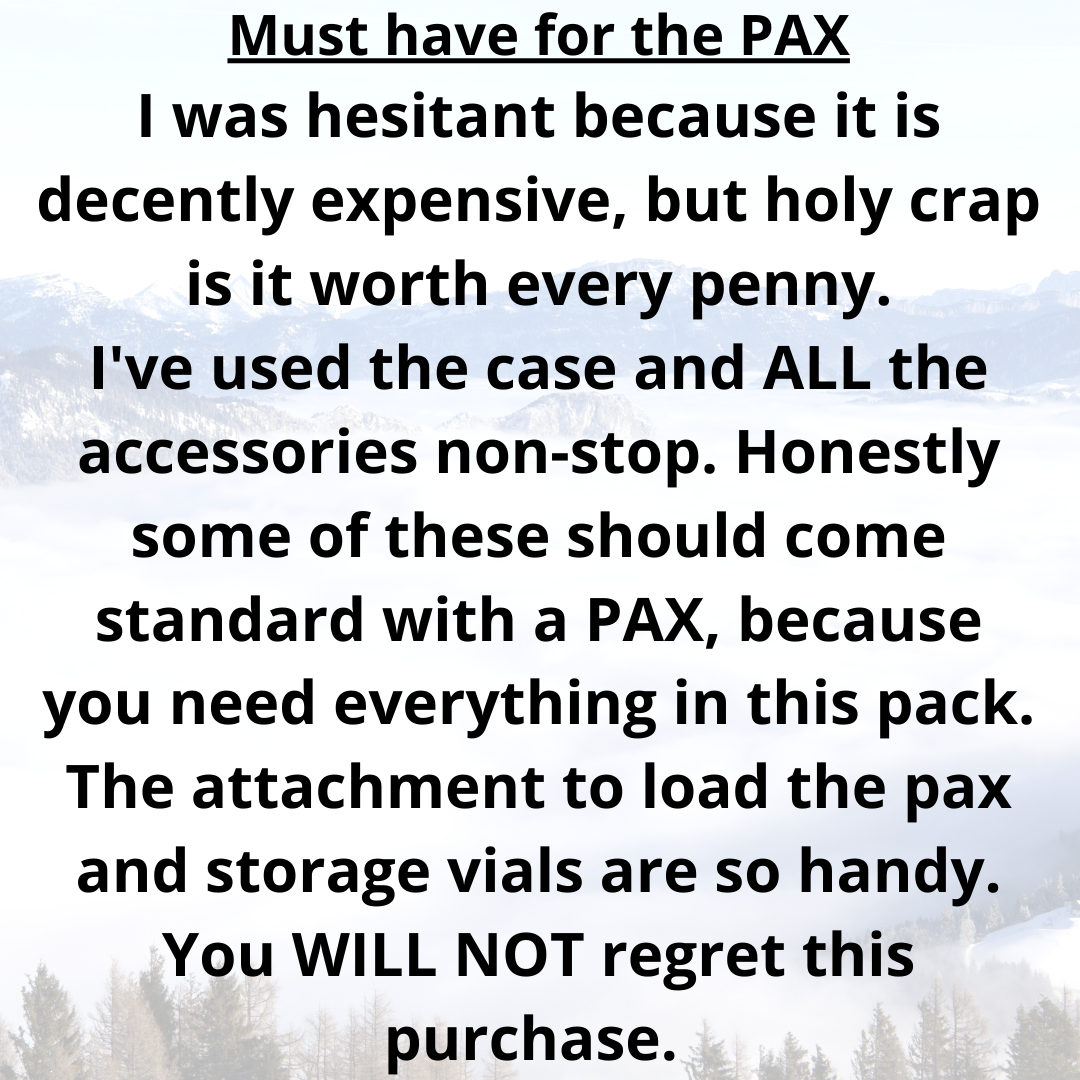 Pax 2 or 3 Charging Case--Charge Your Pax Without Odor - Frantic Labs