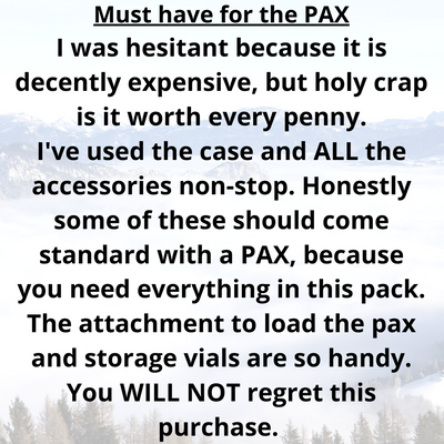 Pax 2 or 3 Charging Case--Charge Your Pax Without Odor